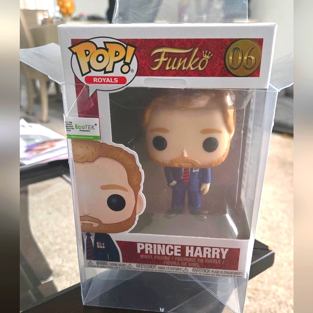 Prince Harry 06 FUNKO Pop ROYALS • Vinyl Figure